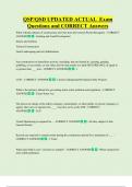 QSP&sol;QSD UPDATED ACTUAL  Exam  Questions and CORRECT Answers