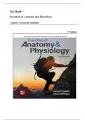 Test Bank for Essentials of Anatomy and Physiology 3rd Edition by Kenneth Saladin&period; All Chapters 1-20&period;