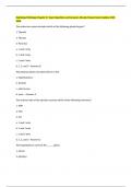 Radiology Pathology Chapter 11 Exam Questions and Answers Already Passed Latest Update 2025-2026