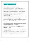 Sophos S80 Technician  Ultimate Exam Questions & Winning Answers