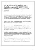 S12 sprinkler test&comma; S13 standpipe test&comma; Sprinklers segment 5&comma; S-12 CITYWIDE SPRINKLER SYSTEMS &ndash; questions with answers