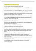 AVSC 3030 Midterm Exam Questions Well Answered 