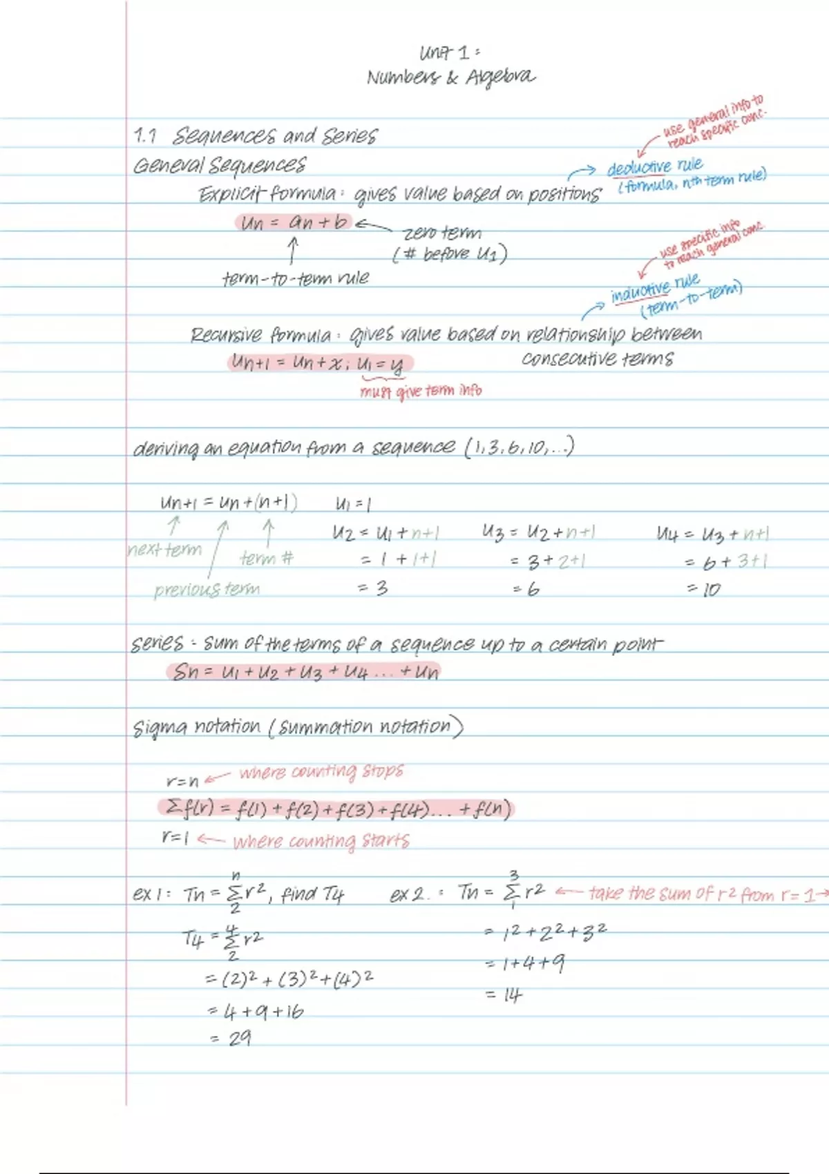 Summary IB Mathematics AA SL Complete Study Guide - IB Mathematics ...