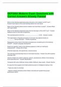 DEP2004 Midterm Exam Questions with Correct Answers Already Passed 