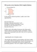 SEE practice review Questions With Complete Solutions