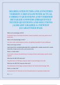 SEGREGATED FUNDS AND ANNUITIES  VERSION 2 2025 EXAM WITH ACTUAL  CORRECT QUESTIONS AND VERIFIED  DETAILED ANSWERS &vert;FREQUENTLY  TESTED QUESTIONS AND SOLUTIONS  &vert;ALREADY GRADED A&plus;&vert;NEWEST  &vert;GUARANTEED PASS