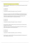 sUAS Test Prep Ch 1 Exam Questions and Answers Already Passed 