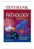Test Bank For Rubin's Pathology&colon; Clinicopathologic Foundations of Medicine 7th Edition by Strayer ISBN&colon;9781451183900&comma; All 34 Chapters Covered&comma; Verified Latest Edition