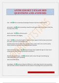 ANTH 1210 SET 2 EXAM 2025 QUESTIONS AND ANSWERS