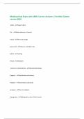 Mindtap final Exam with 100&percnt; Correct Answers &vert; Verified &vert;Latest version 2025