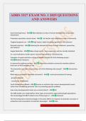 ADRS 3327 EXAM NO&period; 1 2025 QUESTIONS AND ANSWERS