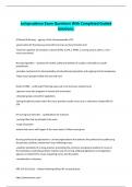 Jurisprudence Exam Questions With Completed Guided Solutions&period;