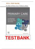 BUTTARO&colon;  PRIMARY CARE&comma; 6TH EDITION BY BUTTARO &vert; All chapters included&semi; Rationales &vert;NEWEST