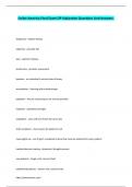 Scribe America Final Exam OP Subjective Questions And Answers&period;