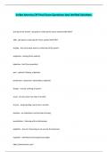 Scribe America OP Final Exam Questions And Verified Solutions&period;