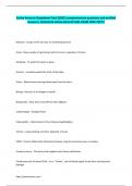 Scribe America Outpatient Final &lpar;2025&rpar; comprehensive questions and verified answers &lpar; detailed & elaborated&rpar; ACTUAL EXAM 2025 TEST&excl;&excl;&period;