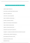 Scribe OP final exam questions with 100- correct answers&period;