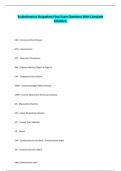 ScribeAmerica Outpatient Final Exam Questions With Complete Solutions&period;