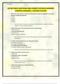 NU 665 FINAL QUESTIONS AND CORRECT DETAILED ANSWERS &lpar;VERIFIED ANSWERS&rpar; &vert; ASSURED SUCCESS