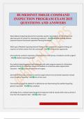 BUMEDINST 5040&period;2E COMMAND INSPECTION PROGRAM EXAM 2025 QUESTIONS AND ANSWERS