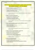 MN PESTICIDE APPLICATOR &lpar;CATEGORY A&rpar; MOST TESTED QUESTIONS AND ANSWERS GRADED A&plus; WITH RATIONALES