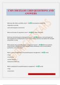 CMN 350 EXAM 1 2025 QUESTIONS AND ANSWERS