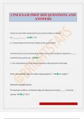 CERTIFIED PLAYGROUND SAFETY INSPECTOR CPSI SAMPLE EXAM 2025 QUESTIONS AND ANSWERS