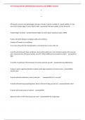 CITI Training ACTUAL UPDATED Exam Questions and CORRECT Answers