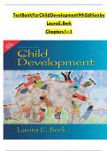 Test Bank For Child Development 9th Edition by Laura E&period; Berk