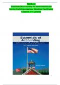 Test Bank for Essentials of Accounting for Governmental and Not-for-Profit Organizations&comma; 15th Edition by Paul Copley &ndash; Chapters 1&ndash;14 Covered