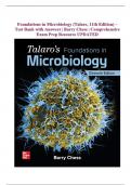 Foundations in Microbiology &lpar;11th Edition&rpar; &ndash; Barry Chess&comma; Talaro ISBN-13 978-1260259025 &vert; Complete Test Bank with Answers