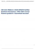 Exam &lpar;elaborations&rpar; CSE 2221  
