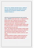 NURS 136 Test 1 NEWEST 2025&sol;2026 ACTUAL  COMPLETE               200  REAL EXAM QUESTIONS AND CORRECT DETAILED   ANSWERS WITH RATIONALES &lpar;VERIFIED ANSWERS&rpar;  &vert;ALREADY GRADED A&plus;&excl;&excl; 