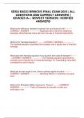 SDSU BA323 BRINCKS FINAL EXAM 2025 &vert; ALL QUESTIONS AND CORRECT ANSWERS &vert; GRADED A&plus; &vert; NEWEST VERSION &vert; VERIFIED ANSWERS