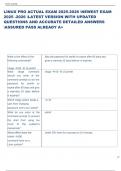 Exam &lpar;elaborations&rpar; LINUX PRO  