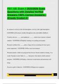PSY 130&colon; Exam 2 2025&sol;2026 Exam  Questions with Detailed Verified  Answers &lpar;100&percnt; Correct Answers&rpar; &vert;  Already Graded A&plus;