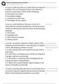 ATI Fundamentals Final 2024