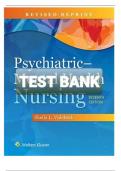 FULL TEST BANK For Psychiatric-Mental Health Nursing 7th Edition by R&period;N&period; Videbeck&comma; Sheila L&period;&comma; Ph&period;D Latest Update Graded A&plus;