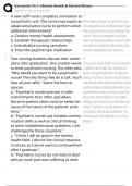 Varcarolis Ch 1&semi; Mental Health & Mental Illness