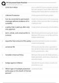 PA Insurance Exam Practice