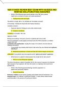 NUR 513HESI REVIEW BEST EXAM WITH QUIZZES AND VERIFIED SOLUTIONS PASS ASSSURED