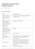 HONDROS NUR 163 LATEST 2025&sol;2026 EXAM &vert; 100&percnt; SUCCESS ASURED &vert; QUESTIONS AND DETAILED ANSWERS &vert; 