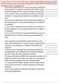Oracle Payroll Cloud Certification &lpar;2025&rpar; &lpar;TESTING ACTUAL EXAM QUESTIONS&rpar; AND VERIFIED ANSWERS &lpar;MULTIPLE CHOICES&rpar; &vert;&vert;A&plus; GRADED &vert;100&percnt; CORRECT&excl;&excl;
