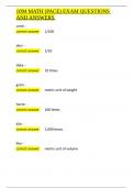 1094 MATH &lpar;PACE&rpar; EXAM QUESTIONS AND ANSWERS&period;docx