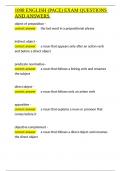 1098 ENGLISH &lpar;PACE&rpar; EXAM QUESTIONS AND ANSWERS&period;docx