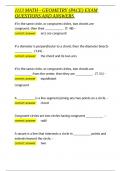 1113 MATH - GEOMETRY &lpar;PACE&rpar; EXAM QUESTIONS AND ANSWERS&period;docx
