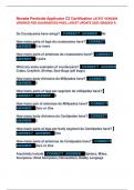 BUNDLE FOR Pesticide Applicator C2 300 CORRECT QUESTIONS AND ANSWERS&sol; LATEST UPDATE WITH SOME PRACTICE EXAM IN IT 2025 GRADED A&plus; TESTBANK