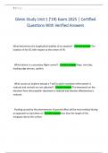 Gleim Study Unit 1 &lpar;'19&rpar; Exam 2025 &vert; Certified Questions With Verified Answers 