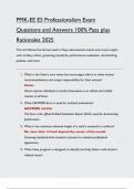 PMK-EE E5 Professionalism Exam  Questions and Answers 100&percnt; Pass plus  Rationales 2025 This set follows the format used in Navy advancement exams and covers topics  such as Navy ethics&comma; grooming standards&comma; performance evaluation&comma; alcohol&sol;drug  policies&comma; an