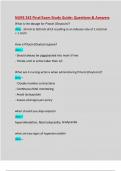 NURS 242 Final Exam Study Guide&colon; Questions & Answers&colon; Latest Updated